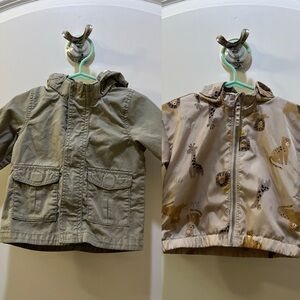 H&M Pair of two light jackets 6 months